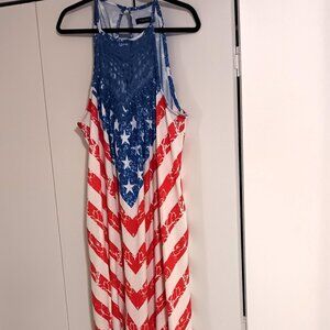 Star‑Spangled Maxi – XXL